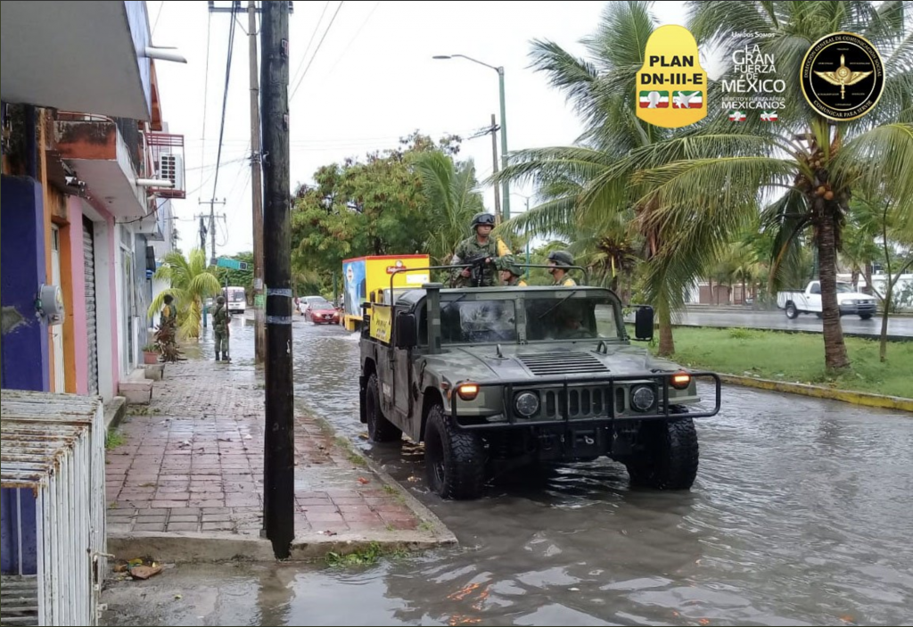 La Secretaría de Defensa Nacional ya ha comenzado la fase de prevención en estados como Quintana Roo y Yucatán.