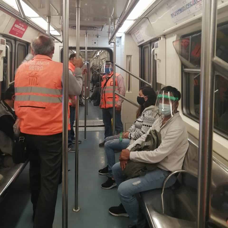 seguridad del metro