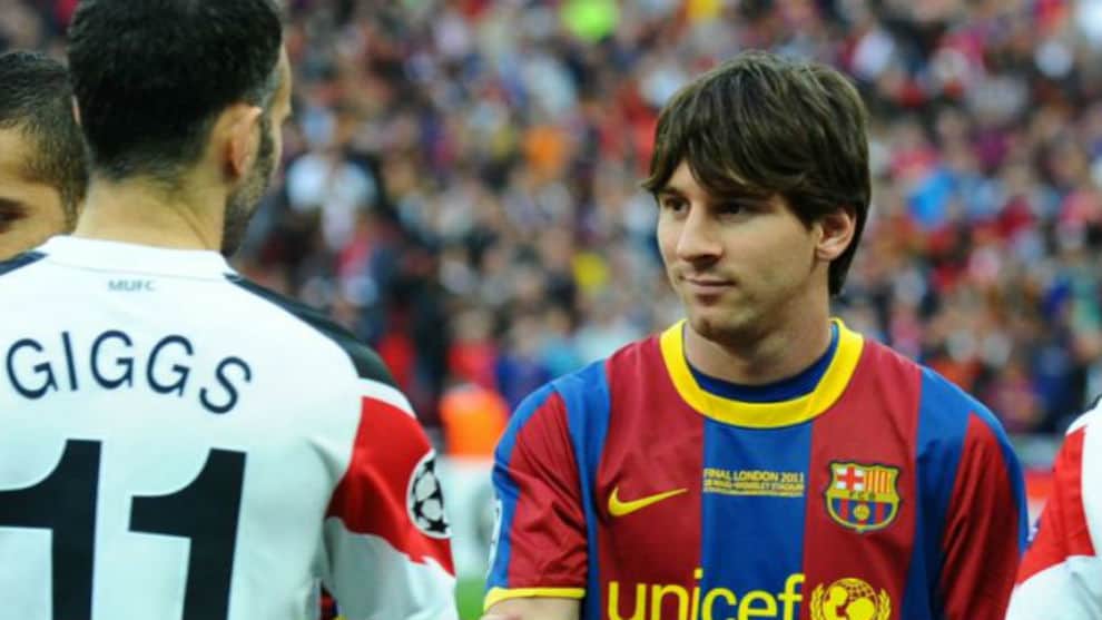 Messi y Giggs