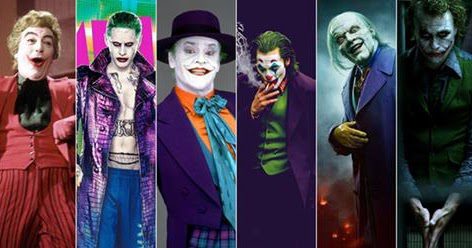 Todos los actores que han interpretado al Joker en el cine